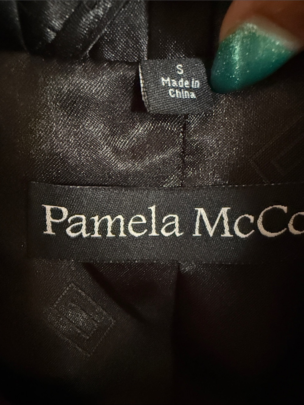 Pamela McCoy Brown Plush Faux Fur Long Coat - Picture 2 of 6